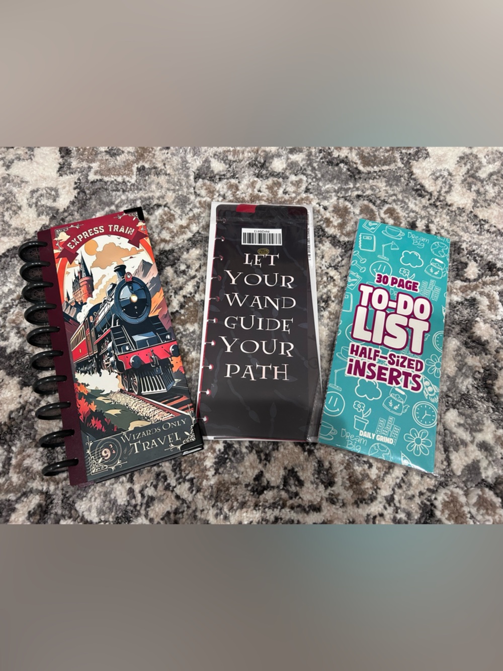 Angie Bellemare Daily Grind Travel Planner- All Aboard